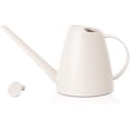 thumbnail image 2 of Regadera de plástico de 0,48 galones/60 oz para interiores y exteriores con pico largo, para plantas de jardín o de interior (blanca), 2 of 7