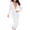 White, variant on Staron Fall Winter Long Sleeve Hooded Jumpsuit for Women Casual Loose Comfy Homewear Romper with Pockets, Red L