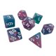 thumbnail image 1 of Juego de Dados poliédricos Zulema 7 piezas Estilo H acrílico, 1 of 7
