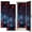 Color 4, variant on 2 Pcs School Locker Magnetic Wallpaper for Boys 12" x 36" Futuristic Cityscape Neon Lights Reflections Reusable Removable Locker Accessories Back to School Supplies