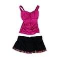 thumbnail image 1 of Profile Womens Starlet U-Wire D-Cup Ruffle Bandini de 2 piezas, rosa, 34D, 1 of 1