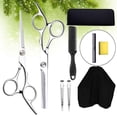 thumbnail image 3 of MasteelfCA 9PCS Assorted Hairdressing Tools Hair Cutting Tools Hair Combs Clips Cape Kit Hair Salon Tools for Home Barber Shop, 3 of 8