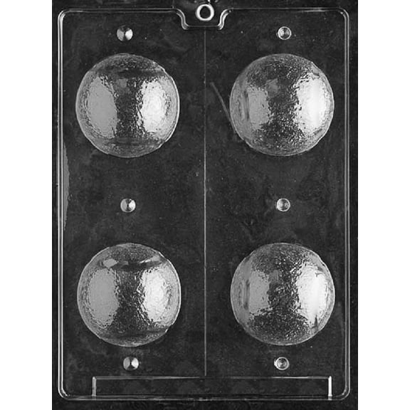 Grandmama's Goodies S052 3D Tennis Ball Chocolate Candy Soap Mold with Exclusive Molding Instructions
