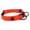 Orange, variant on jiaroswwei Adjustable Double D Ring Reflective Nylon Pet Collar Belt for Medium Large Dog