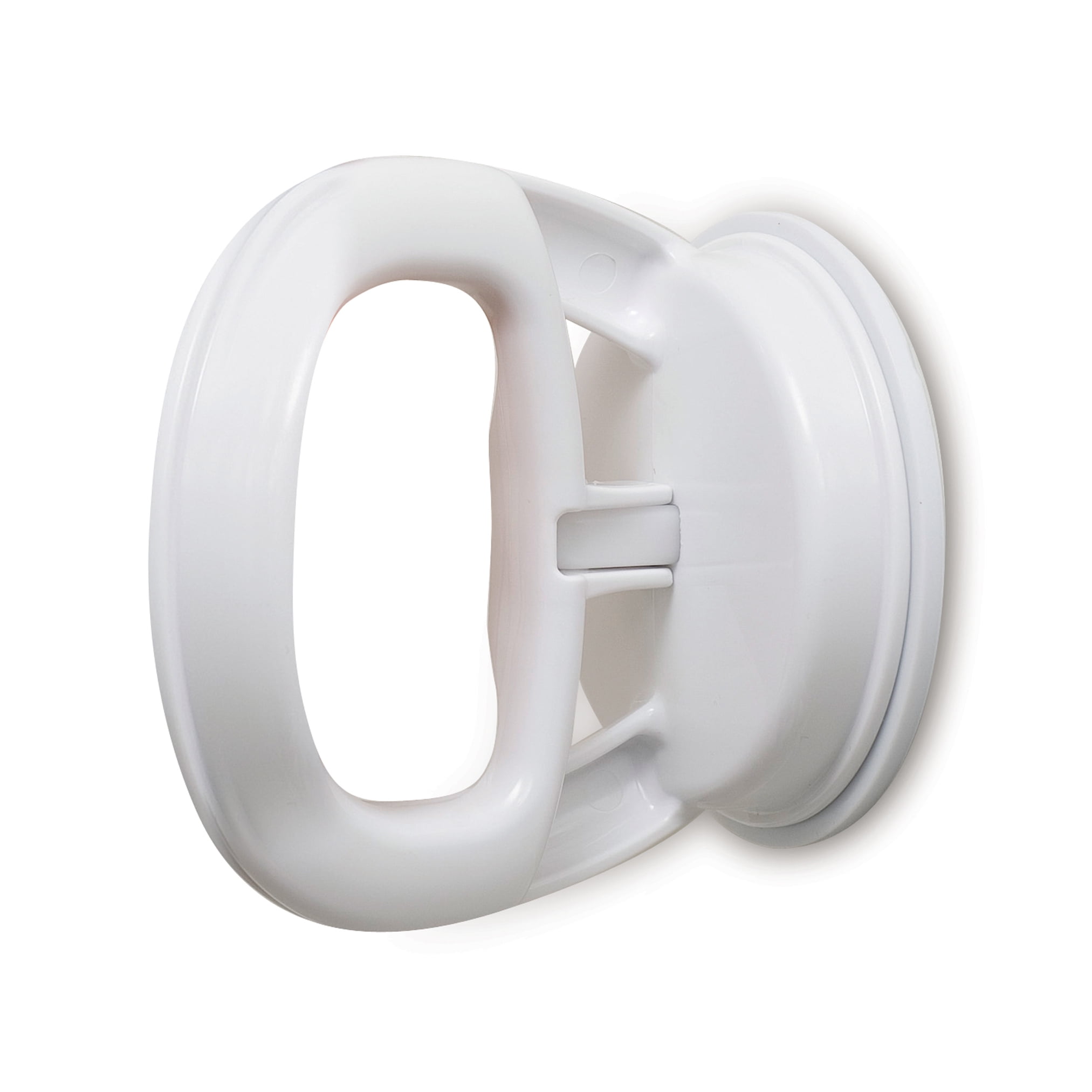 MHI Safe-Er-Grip Suction Cup Traveler Bathtub & Shower Balance Assist Handle, White