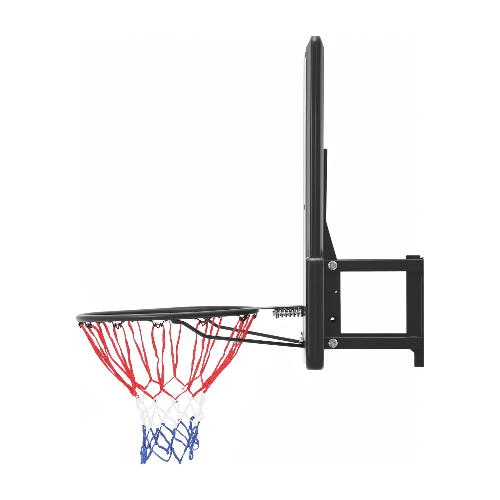 44 " Basketball Hoop In-Ground Shatterproof Backboard Adjustable System Outdoor