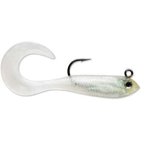 Storm WildEye 2 Curl Tail Minnow Fishing Lure Pearl 1/16 oz.