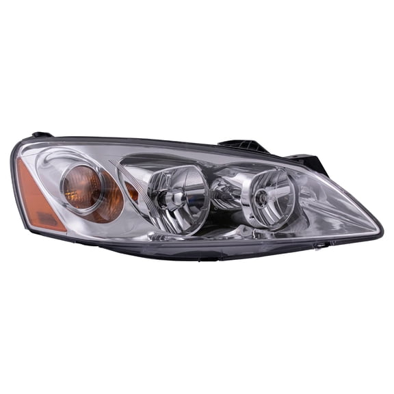 TRQ Passenger Side Headlight Assembly Fits 2005-2010 Pontiac G6 GM2503255