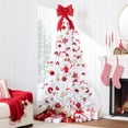 thumbnail image 2 of Árbol de Navidad artificial Best Choice, blanco, 1,4 m, con soporte, 2 of 8