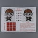 thumbnail image 5 of Llavero de de DIY de dibujos animados Kit de manualidades con Chico de carton negro, 5 of 9