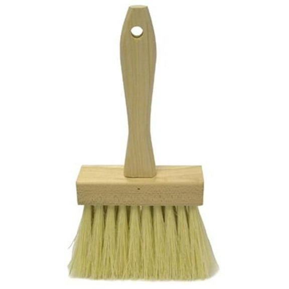 Weiler 804-74004 4 in. Masonry Brush- 3 in. Trim- White Tampico Fill