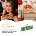 thumbnail image 5 of Uxcell 12 Pcs Metal Year Number Charm, 2025 Graduation Tassel Year Charms for Bracelets Earrings Graduate Hats Tassel DIY Crafting, Green, 5 of 6
