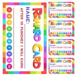 Masteelf 150 pcs Kids Punch Cards For Classroom Rewards For Encouraging ...