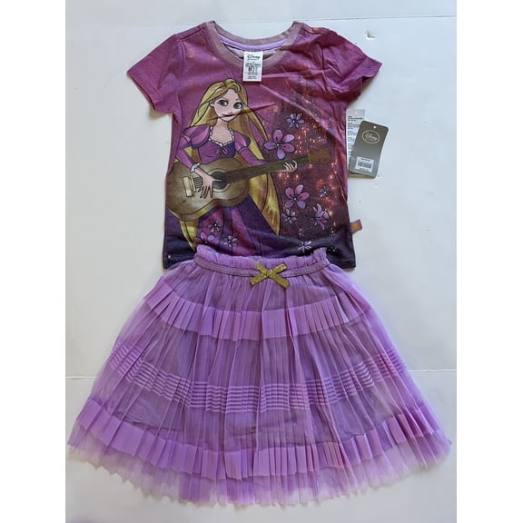 Disney Rapunzel Skirt set for Girls Size 4