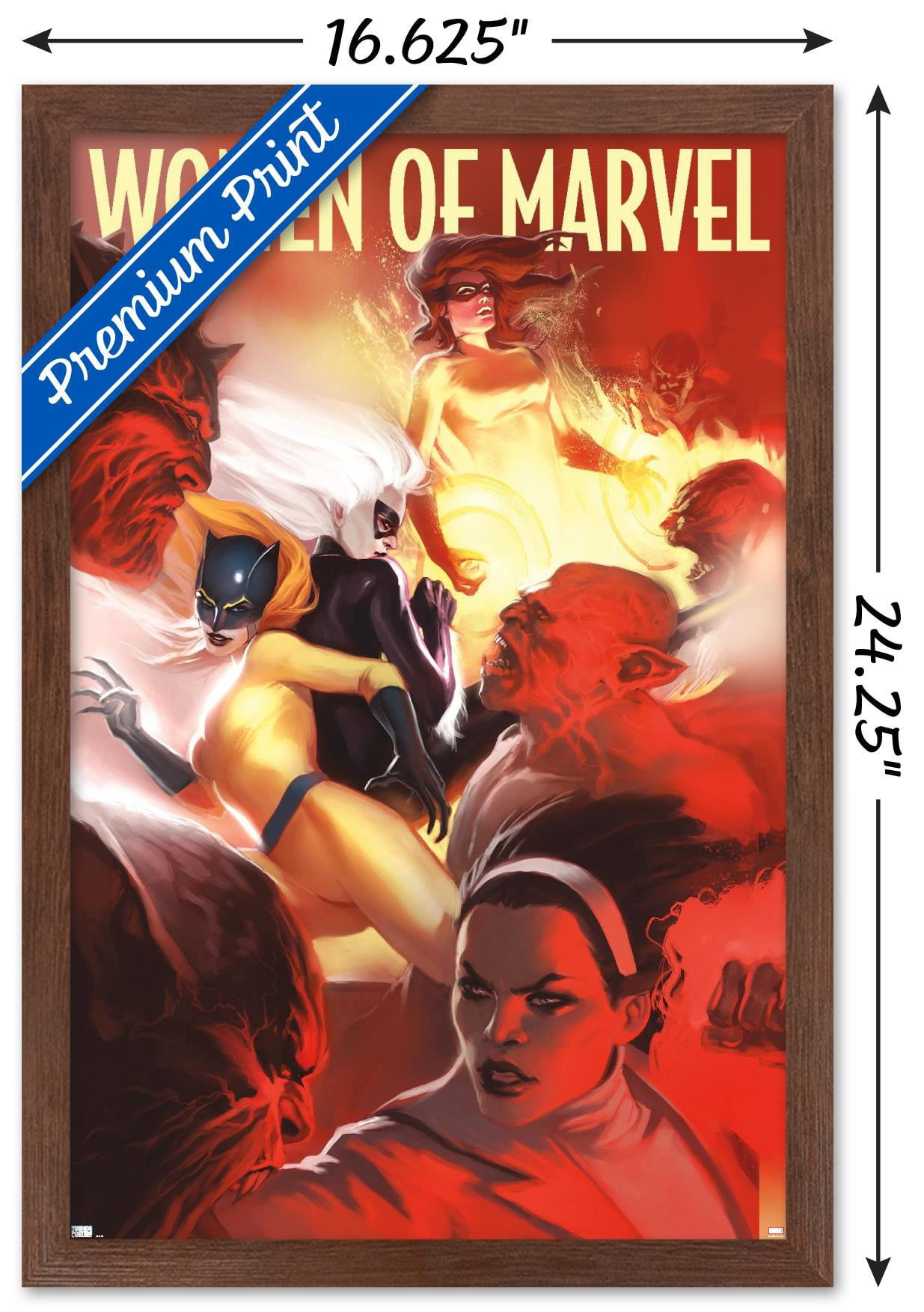 Marvel - Women of Marvel - Group Wall Poster