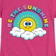 thumbnail image 3 of Instant Message - Be The Sunshine Rainbow   - Toddler & Youth Girls Short Sleeve Graphic T-Shirt, 3 of 6