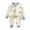 Beige, variant on Gubotare Pajama for Boys Toddler Boys' Sleep & Play Set - Comfy Printed Cotton PJs Size 18 24 Months (Light Yellow,18-24 Months)
