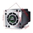 thumbnail image 2 of 110/130 Aluminum Shell Stepper Motor High Power And High Torque Optional Driver Set ,Low Noise, 2 of 2