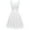 White, variant on Dressystar Women Short Floral Lace Bridesmaid Dress Female Knee-Length Swing Party Dress