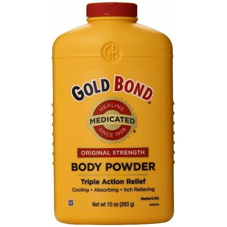 4 Pack - Gold Bond Body Powder Medicated 10 oz Each (Talc-Free)