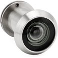 thumbnail image 1 of Visor de puerta de cobre macizo Ø22 mm Visor de puerta de gran angular de 200° con cubierta protectora ajustable para puertas de 35-60 mm (plata cepillada) esquí esquí Gafas de esquí, 1 of 5