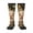 2 Black-1, variant on Whimsical Flower Crown Maiden Print Compression Socks for Both Men And Women for Running, Travel, Flight, Nurse