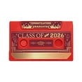 thumbnail image 1 of 2026 Graduation Retro Tape Audio Message Book And Luminescent LED Graduation Cap Puzzle Card 300 Second Recording Memory Box, 1 of 9