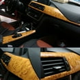 thumbnail image 3 of Soumake 30cmx100cm Car Stickers Wood Grain Interior Trim Cover Car Styling Change Color Film, 3 of 8