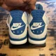 thumbnail image 4 of Ni - ke Ni - ke Air Jordan 4 Retro Military Blue 2024 White Grey FV5029-141 Men’s Size 10, 4 of 5