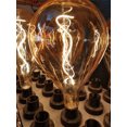 thumbnail image 2 of FLSNT Bombilla grande Edison E27 Vintage, A165S Lámpara decorativa de filamento en espiral LED retro, 4 W (equivalente a 25 W), blanco cálido 2200 K, no regulable, paquete de 2 Afortunado Sencillez, 2 of 5
