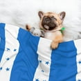 thumbnail image 2 of Pet Blanket Honduras Flag Soft Warm Sofa Car Bed Protector Washable for Puppy Large Dogs Cats, 2 of 7