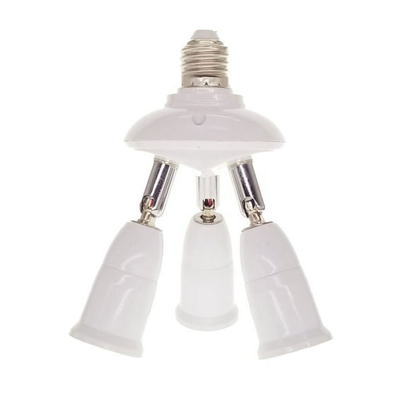 Light Bulb Socket Adapter,E27 Light Bulb Socket Light Bulb Socket Adapter Light Bulb Socket Splitter Enhanced Durability