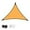 Orange, variant on ZXMT 10*10*10ft Triangle Sun Shade Sail Outdoor 95%UV Block Protection Blue Shade Cloth