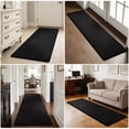 thumbnail image 5 of PURE ERA 2'x6' Runner Rug Hallway Plush Soft Rug Mat Self Adhesive Backing Reusable 24 in.x72 in.Black, 5 of 9