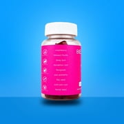 BEARVANA Top Support Gummies for Women, Natural Balance & Confidence, Fitness Supplement, Berry Flavor, 60 Count