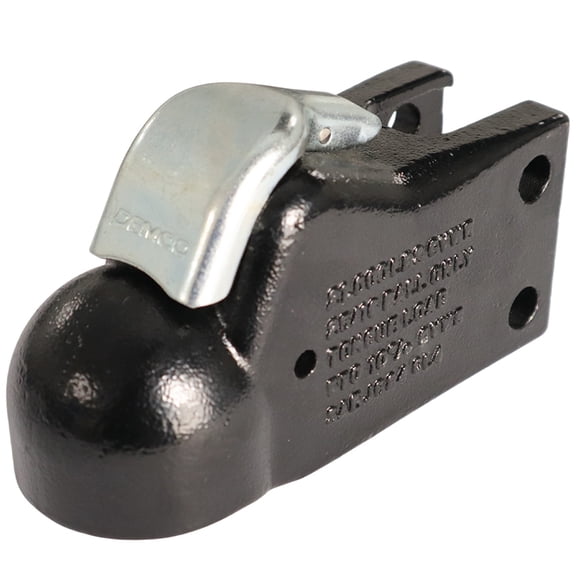 Demco EZ Latch Metal Handle Trailer Coupler 2-5/16" Ball - Channel Mount - 21,000 lbs - No Mounting Hardware