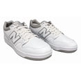 thumbnail image 1 of New Balance BB480 Shoe Mens Size 10.5 White Gray Classic Sneakers 480 New, 1 of 6