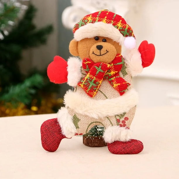Colgantes navideños de caramelo de Papá Noel, Grinch, rojo, verde, blanco, tiras de caramelo de meteorito, cuentas, decoración colgante Diy creativa