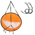 thumbnail image 4 of YSNOOWE 1 Set Kayak Sail Kit Polyester Compact Design Canoe Accessories for Adults Orange, 4 of 8