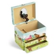 thumbnail image 5 of Jewelkeeper Musical Jewelry Box with 2 Pullout Drawers, Horse and Barn Design, Home on The Range Tune, 5 of 8