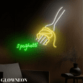 thumbnail image 2 of Glowneon Italian Spaghetti Neon Sign, Italian Pasta Restaurant Decor, 2 of 5
