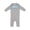 AC-Heather Grey, variant on My First Easter Blue Easter Bunnies Baby Romper Coveralls