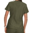 thumbnail image 3 of koi Lite KOI316 Women's Scrub Top Olive Green L, 3 of 3