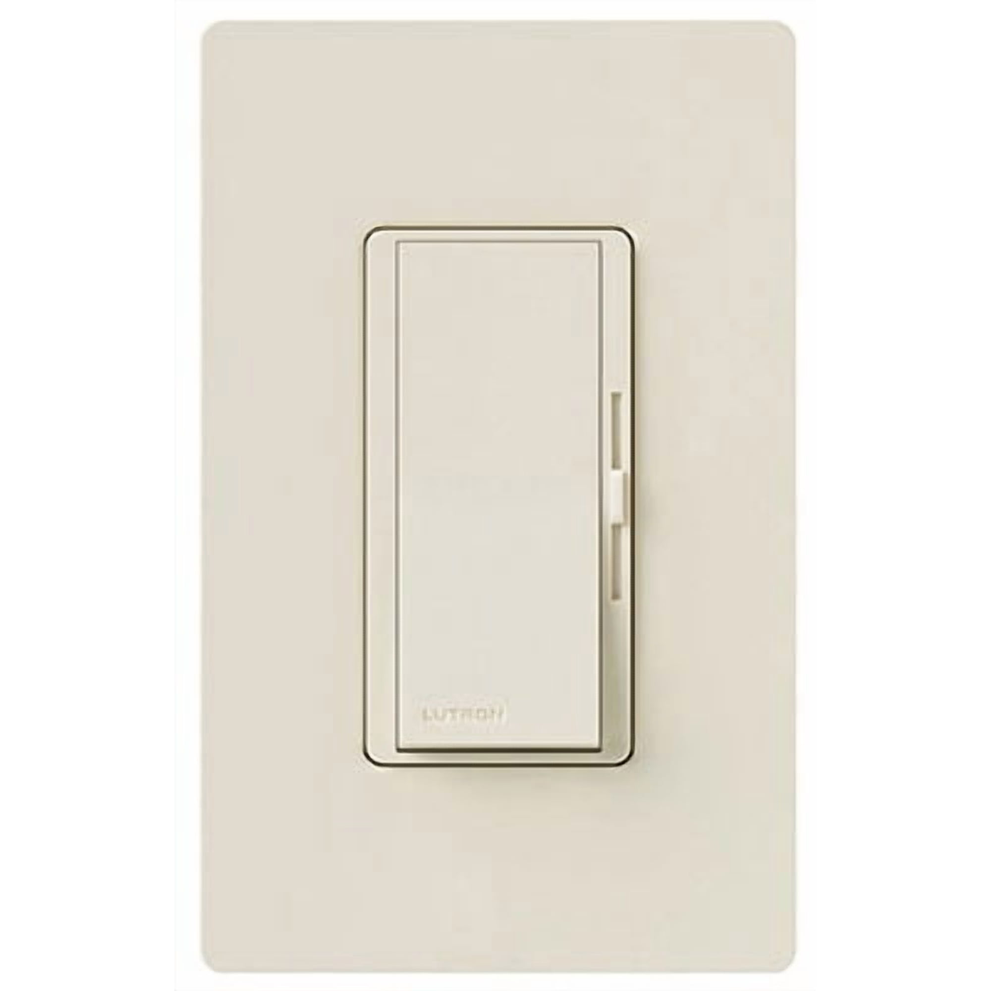 LUTRON ELECTRONICS INC Diva Single-Pole/3-Way Dimmer, 150-Watt, Almond DVWCL-153PH-LA