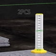 thumbnail image 1 of Colaxi Gradienter Durable Stable Base Ceiling Leveling Special Ruler for Decoration White 2 piece, 1 of 8