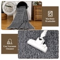 thumbnail image 6 of Area Rug 2x6 Washable Bedroom Rug Non Slip Contemporary Living Room Stain Resistant Modern Throw Dining Room Carpet Small Indoor  Accent Carpet for Kitchen Entryway, 6 of 10