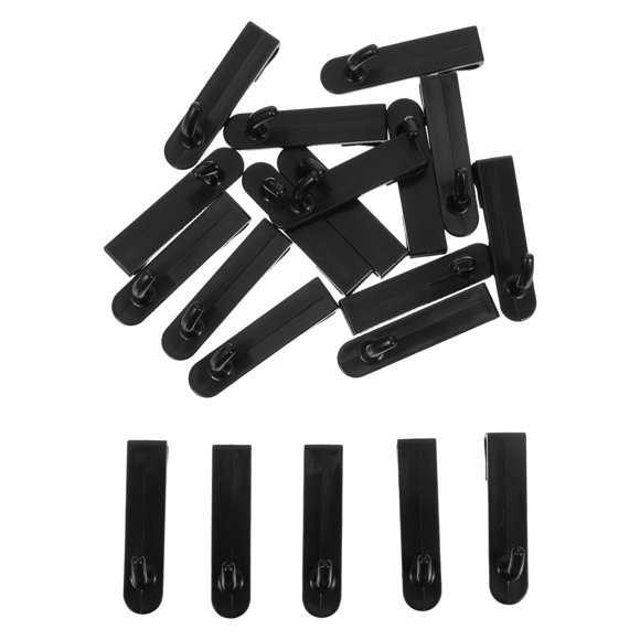 CRAFTHROU 20Ud Plásticos Para Panel De Rejilla Negro Para Organización En O Oficina