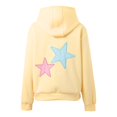 thumbnail image 7 of Cozy Womens Hoodies Casual Loose Fit Embroidered Star Hooded Sweatshirt with Pocket for Everyday Wear Womens Sweatshirt Yellow L, 7 of 7