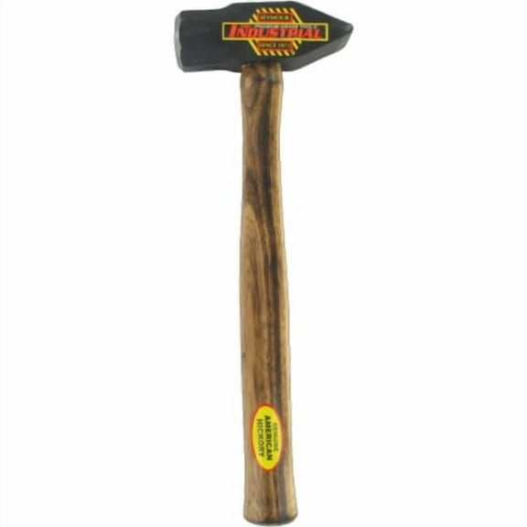 Seymour Midwest HB-3 41573 3 lb Cross Pein Blacksmith Hammer, Wood Handle