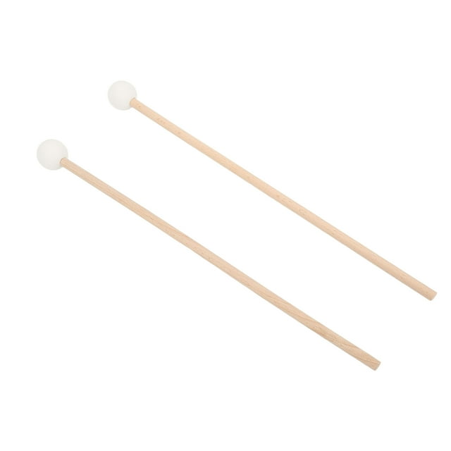 Bell Mallet, Wear Resistant Glockenspiel Stick For Keyboard White